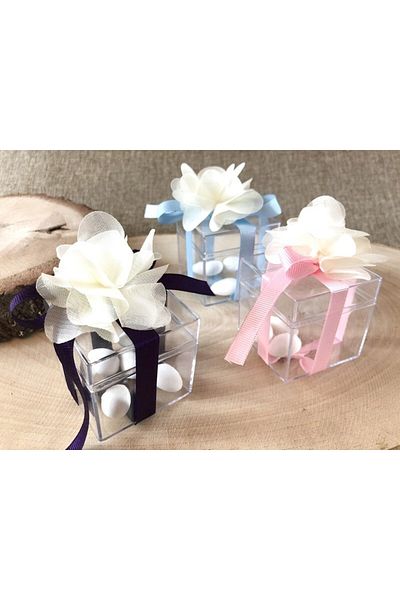 YENİ HEDİYELİK DÜNYAM Mica Box 5X5Cm 10 Pieces