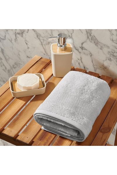 Nuvomon GraY Face Towel - 50x80 Cm