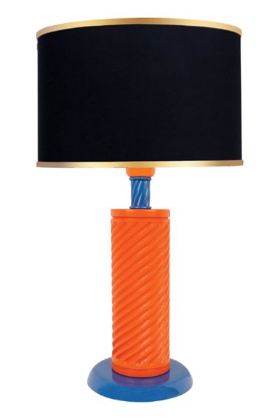 MINIMAL ETICARET VE BILGI TEKNOLOJILERI Eclipse Orange - Blue Lampshade