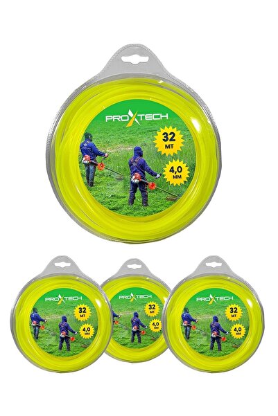 PROXTECH hızlı Kesim yüksek Kalite  6 Köşeli Altıgen misina 4,0 X 32 Metre 4 ...