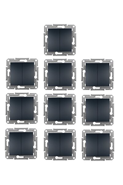 SCHNEIDER Asfora Antrasit Komitatör Çerçevesiz 10 Adet Eph0300171