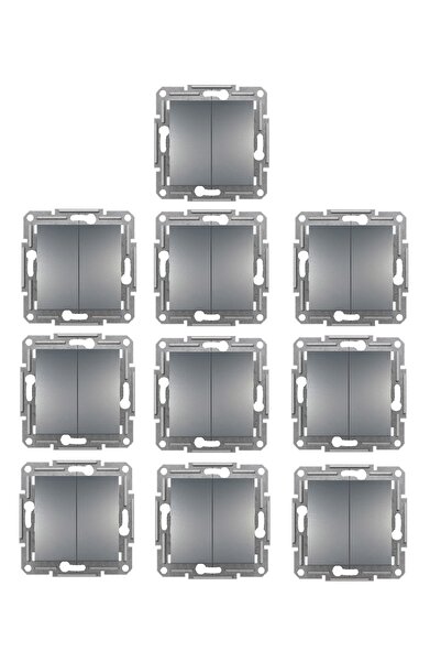 SCHNEIDER Asfora Çelik Komitatör Çerçevesiz 10 Adet Eph0300162