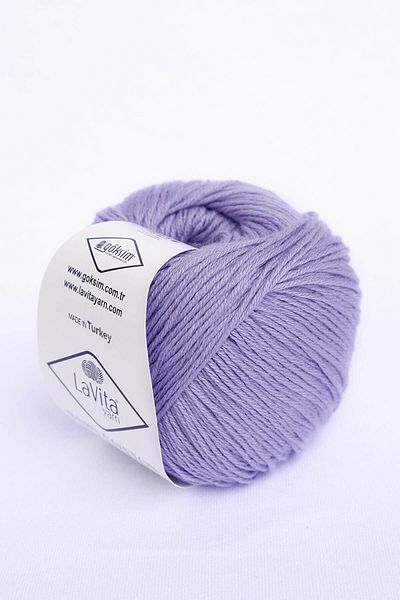 LaVita Yarn Baby Cotton Amigurumi, Punch, Hand Knitting Thread, Taka Yarn (LİLA-5101)