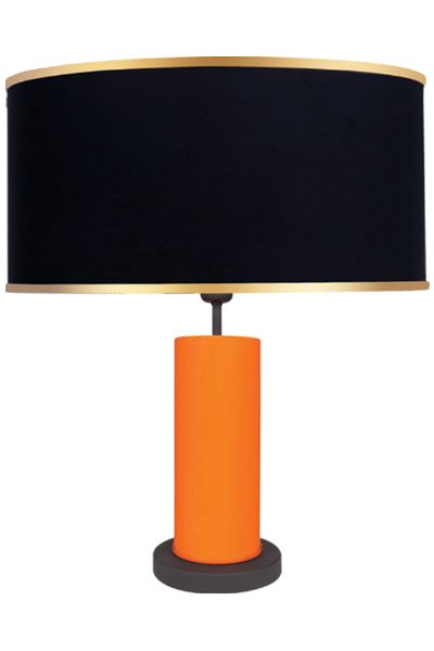 MINIMAL ETICARET VE BILGI TEKNOLOJILERI Maxi Orange - Black Lampshade