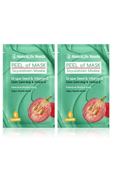 Huncalife Needs Üzüm Çekirdeği Ve Vitamin E Yüz Maskesi 10 Ml 2 Adet