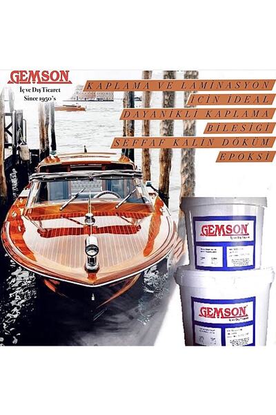 Gemson 1950 Gemson Epoksi Reçine 150 A/b Kalın Döküm (4,5KG)