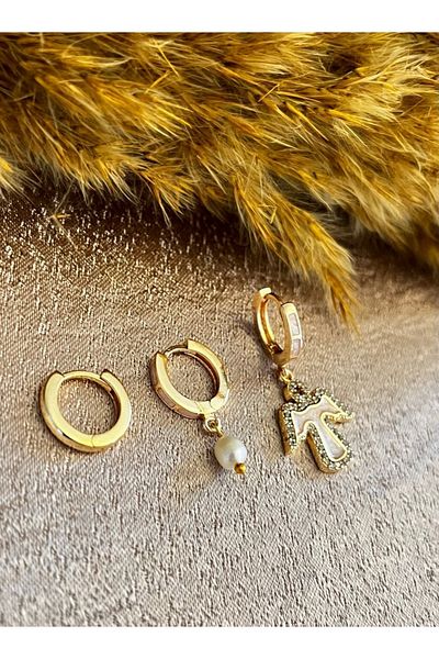 Markiz Takı Angel Triple Earrings