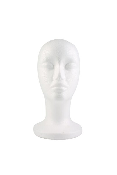 Peruk Market Mina Peruk Foam White Head Mannequin