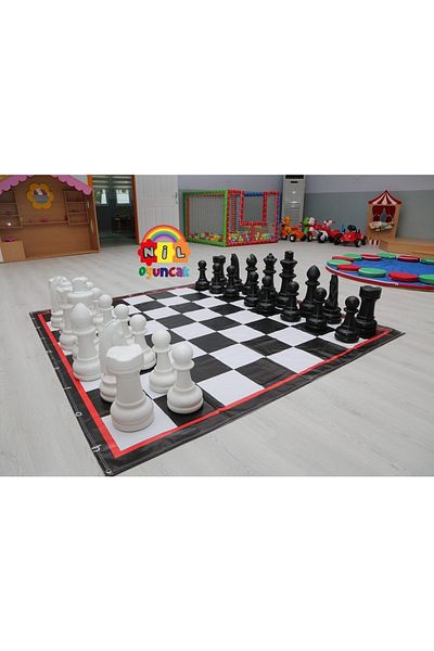 niloyuncak Garden Chess (45cm Shah) Stones