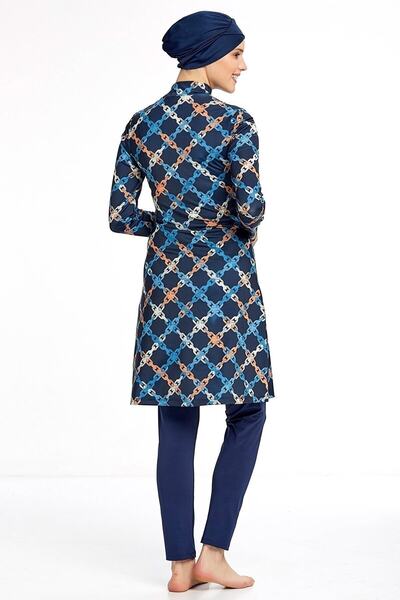 Adasea Maresiva Лікра з капюшоном, темно-синій