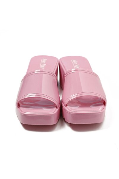 John May Kadın Terlik Pf-1001 Pudra Pembe