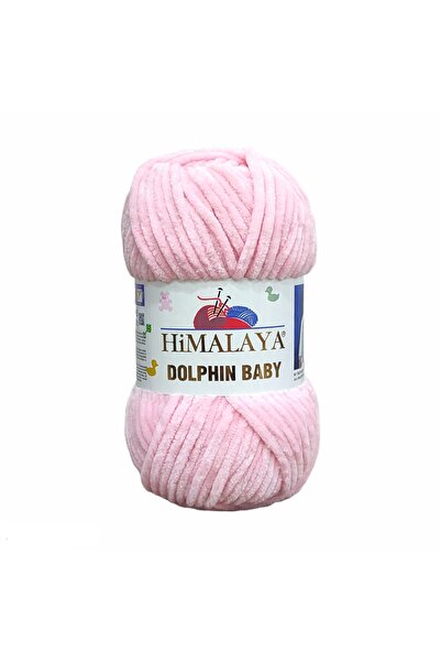 Himalaya Dolphin Baby Kadife Ip - 80319 Bebe Pembe - 100 Gr. 120 Mt.