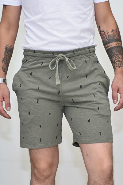 Superfly Erkek 20615 Men Sweat Short Koyu Haki 2061510