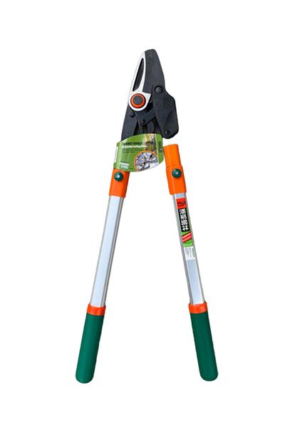 Bahçem Thick Branch Shears with Aluminum Telescopic Handle (Carbon Blend Steel Blade)
