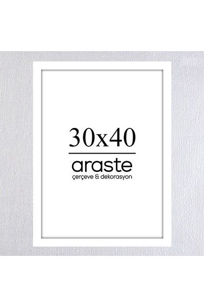 Araste Çerçeve & Dekorasyon 30x40 Frame (No Poster) - Bos1003