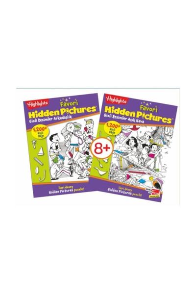 Dikkat Atölyesi Yayınları Highlights Favori Hidden Pictures Gizli Resimler 2'...
