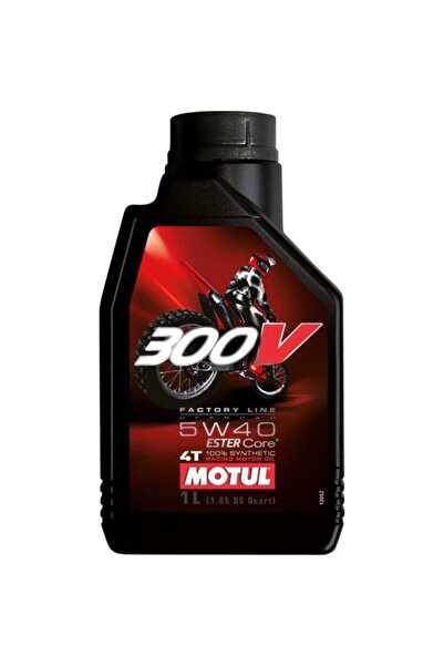 Motul 300v 5w40 Motosiklet Motor Yağı Tam Sentetik Racing 4t Fl 1 Litre