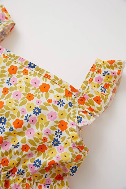 DeFacto Φόρεμα ποπλίνας με λουλουδάτο κοριτσάκι