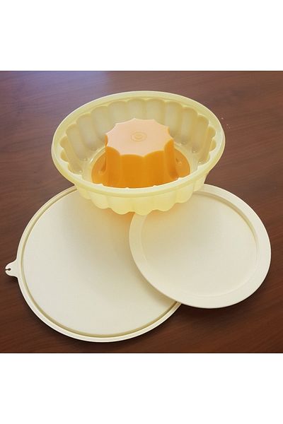 Tupperware قالب خدمة على شكل تاج الأميرة فيولا هوم
