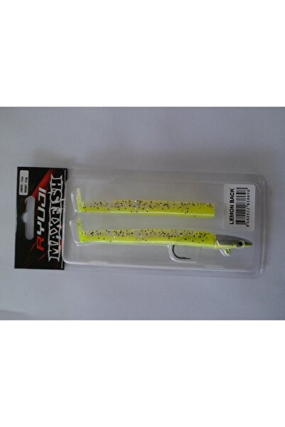 RYUJI Max Fısh 110mm 12,5gr 2+1 Silikon Yem, Lemon Back