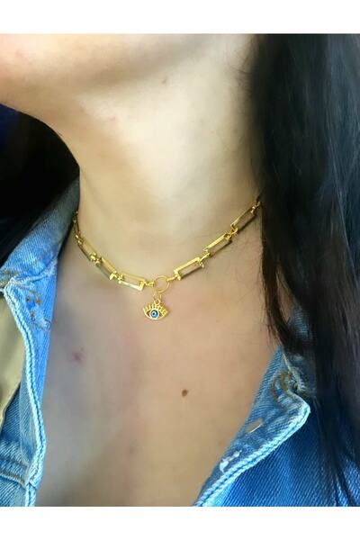 sema aksesuar Goz Kolye Choker