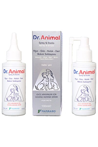 Dr. Animal Yara Ve Cilt Bakım Solüsyonu 100 Ml