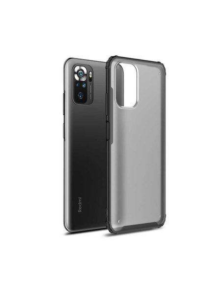 Musal Ceponya Redmi Note 10 Case Camera Protruding Airbag Design Hard Silicone