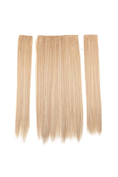 Marpessa Fiber Sentetik Düz Yarım Ay + 2 Yan Çıt Çıt - Balköpüğü Platin Röfleli