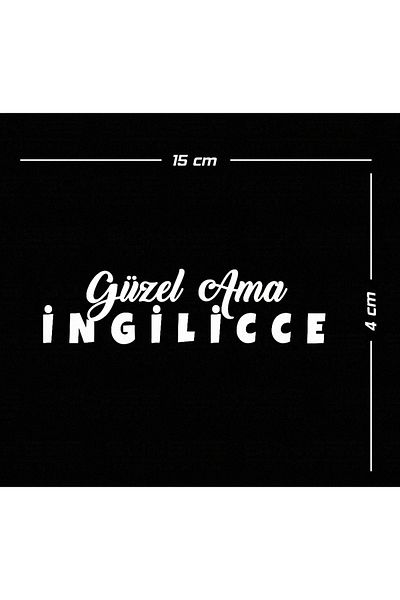 Oracal Folie de autocolant frumoasă, dar engleză