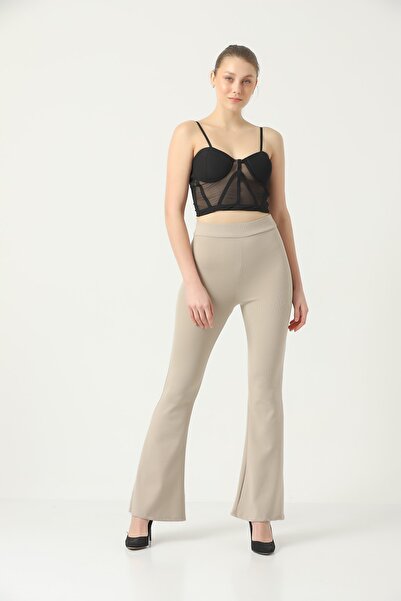 DynamicLeggings Γυναικείο κολάν με ψηλόμεσο χωρίς ραφή, ισπανικό κολάν