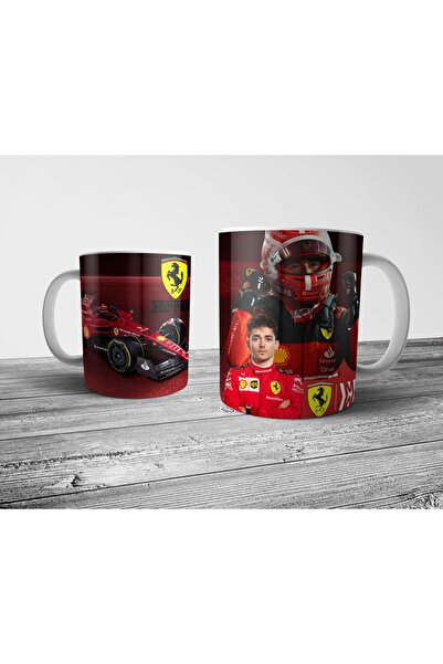 Pixxa Charles Leclerc Formula 1 Ferrari Kupa Bardak Model 1