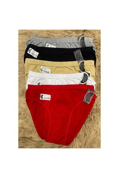 GÜMÜŞ Pachet de 8 chiloți de bikini pentru femei, culori mixte 5001
