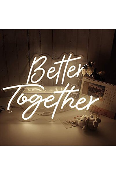 duru led Better Together Led Neon Yazı Tabela