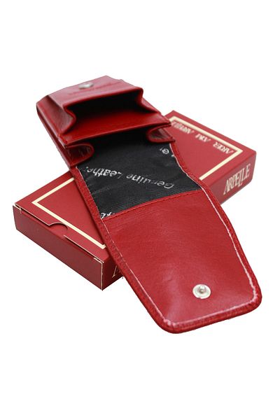 Fiyaka Кожен калъф за цигари Ar-01 червен