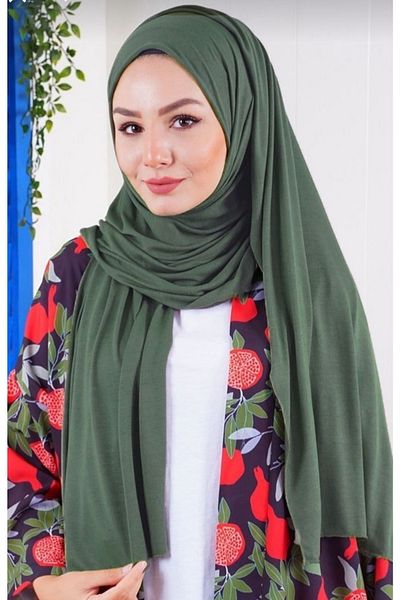 HAR-UM Ticaret Green Combed Shawl