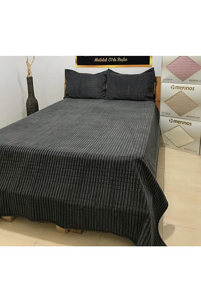 Merinos Modern Line 3 Piece Blanket Set