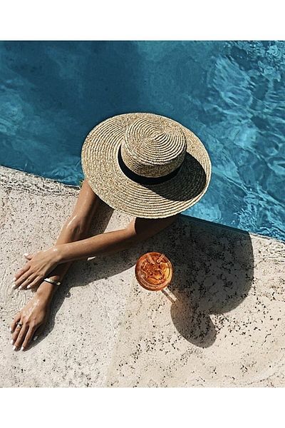 Shopiolog Women's Organic Straw Gondola Hat
