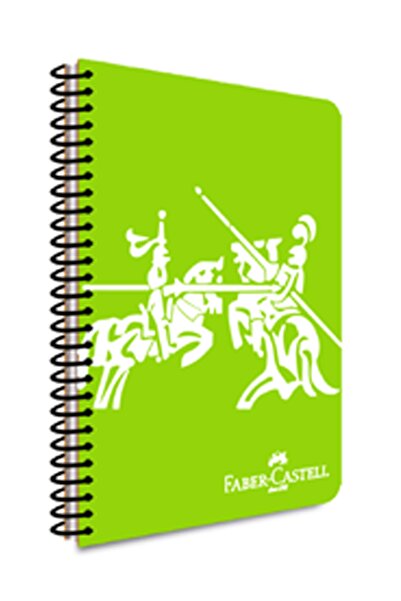 Faber Castell Vivid Colors1 A4(21x29.7cm) Pp(plastic) Cover 80 Sheets Unlined Notebook 4pcs(4pcs)