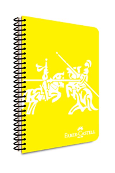 Faber Castell Vivid Colors1 A4(21x29.7cm) Pp(plastic) Cover 80 Sheets Unlined Notebook 4pcs(4pcs)