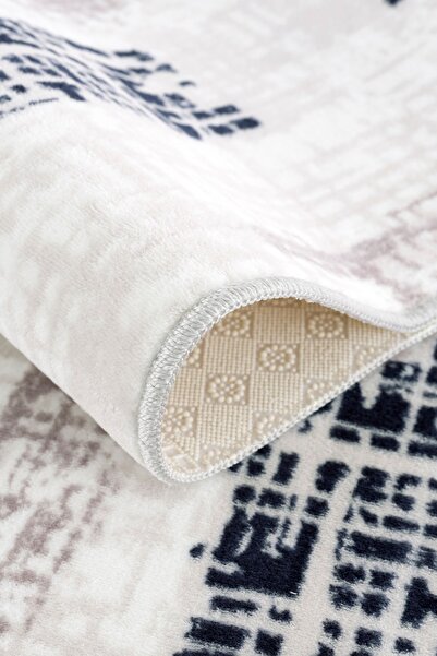 ALgorand Home Μοντέρνο μπλε ρολό - Αντιολισθητική βάση που πλένεται, ρολό κοπής