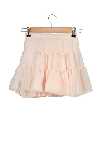 Pitti Kız Çocuk Pembe Somon Etek 92005 P