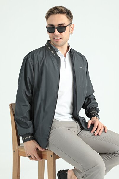 ModaPlaza Ανδρικό παλτό μεγάλου μεγέθους 900