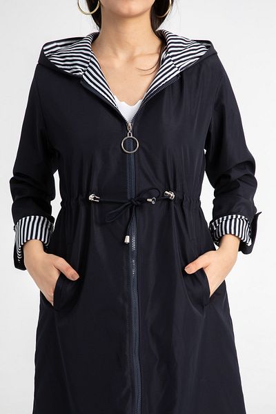 ModaPlaza Women's Long Trench 9091