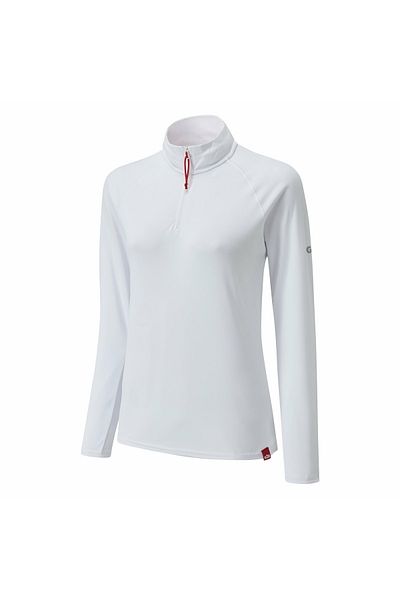 Gill Gıll Women's UV Tec Long Sleeve Zip Tee Women's Sports Body