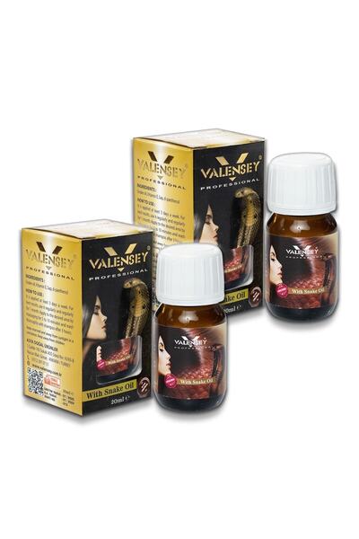 Valensey زيت الثعبان للعناية بالشعر مع فيتامين هـ 20 مل