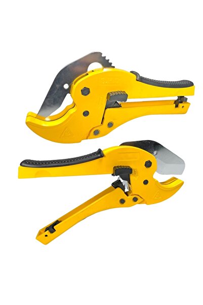 PROXTECH Profesyonel Emniyetli Keskin Pvc-ppr Plastik Boru Kesme Makası 42mm