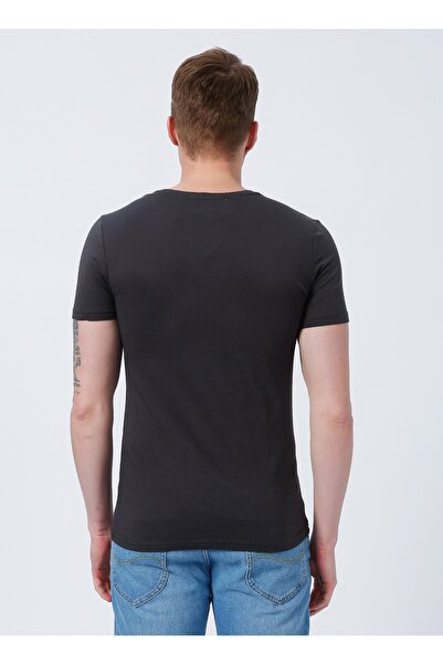 Lee Cooper Ανδρικό T-Shirt από ανθρακί