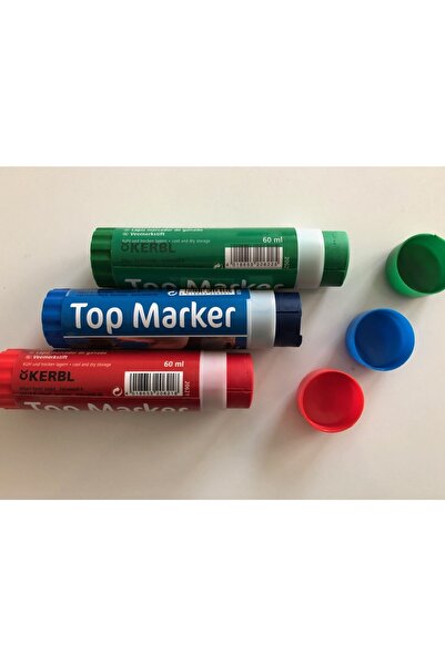 KERBL Top Marker Hayvan Işaretleme Boyası Mavi (10adet)