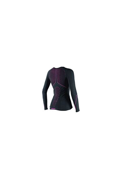 Dainese D-core Thermo Tee Üst Ls Lady Blk Fuchsia