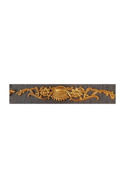 Decomarket Dgm-35 Gold Small Door Crown 34.5*5 cm (4 Pcs)